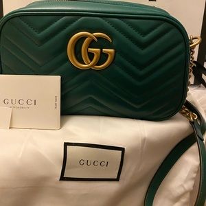 Gucci Marmont Small Metelasse Camera Bag